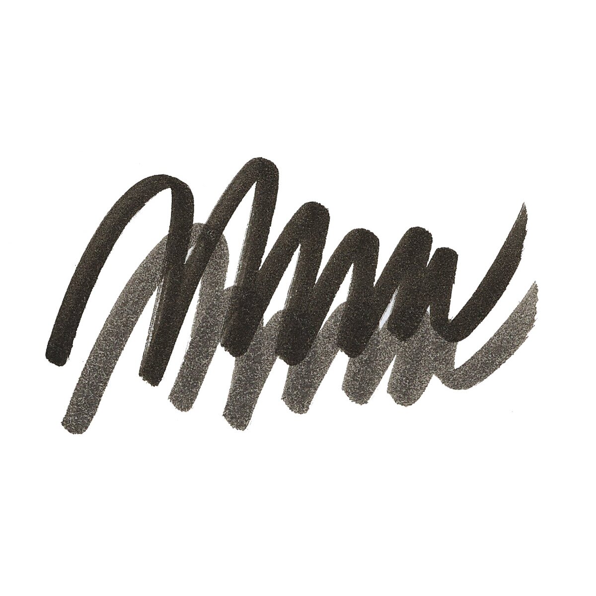 Zig Brushables Dual Tip Marker - Pure Black swatch