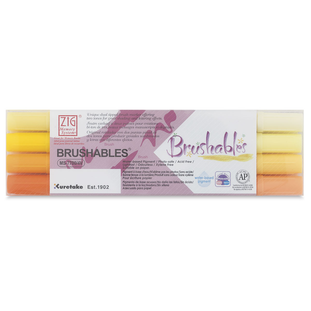 Zig Brushables Dual Tip Markers and Sets