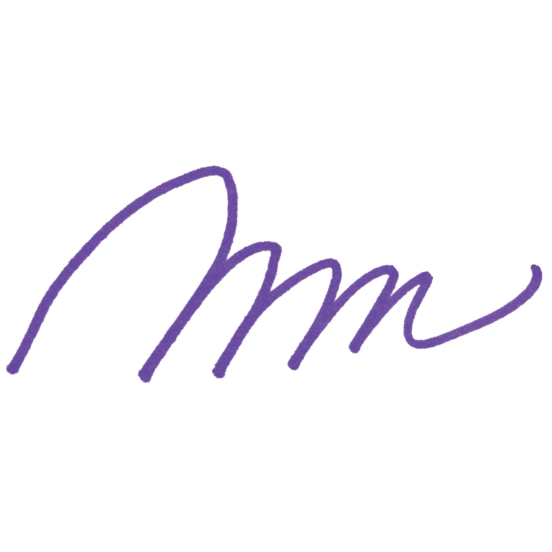 Edding Permanent Marker - Violet, 400 Series, swatch only