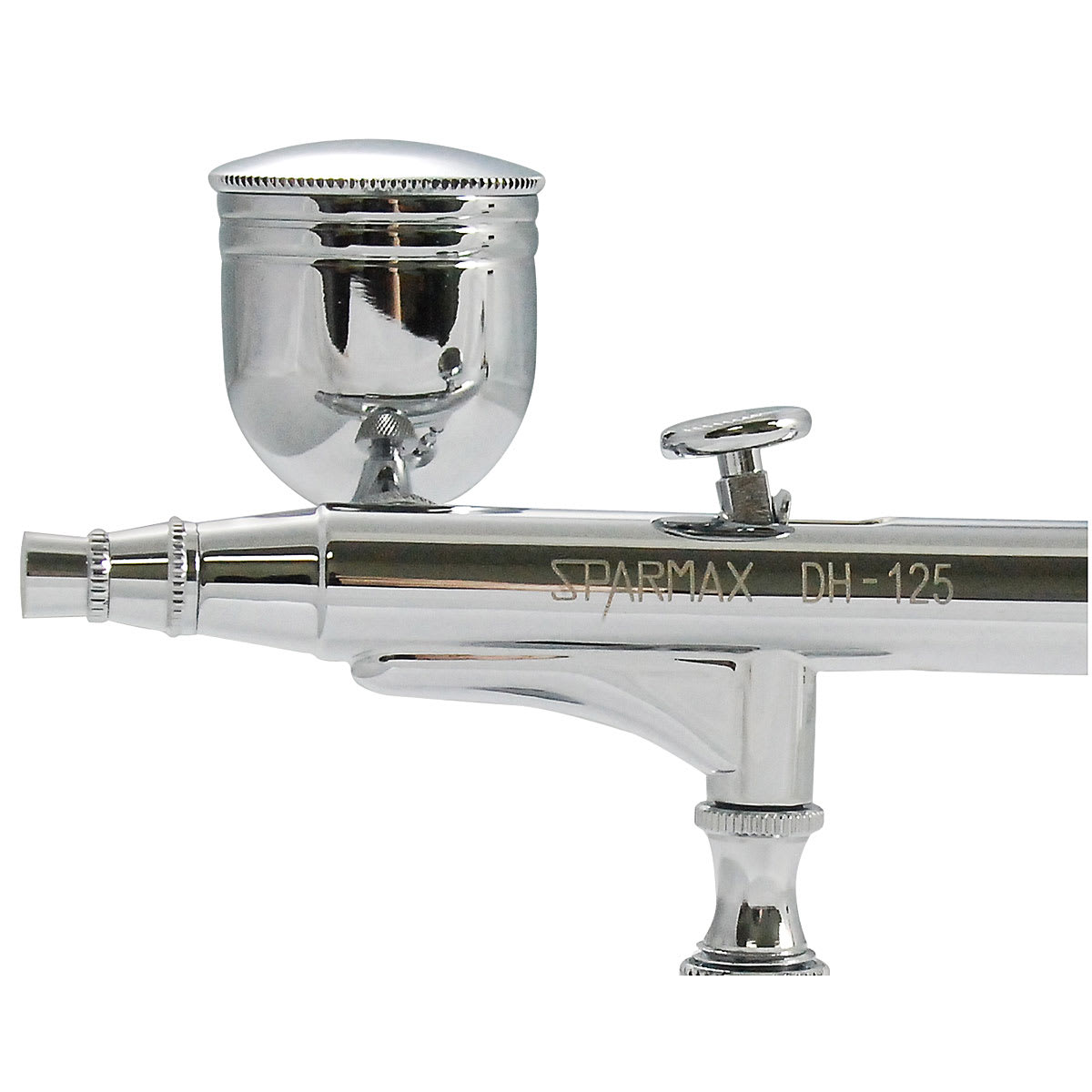 Sparmax DH125 Airbrush - Airbrush shown with Color Cup
