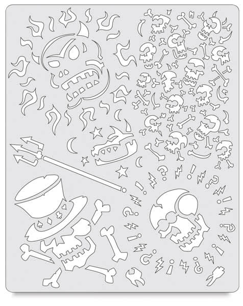 Curse of the Skull Master Voo Doo Template