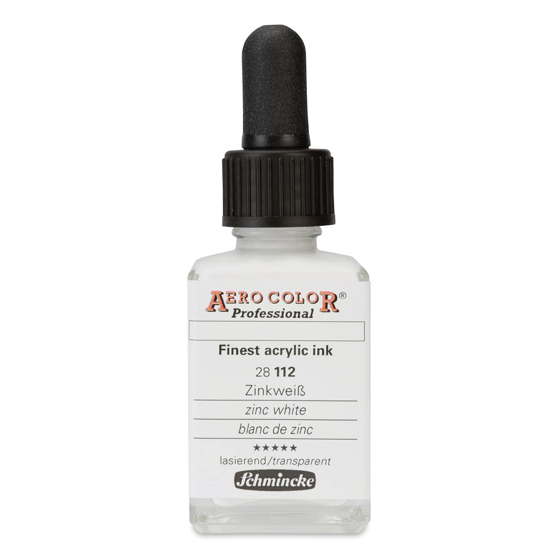 Schmincke Aero Color Professional Airbrush Color - 28 ml, Zinc White