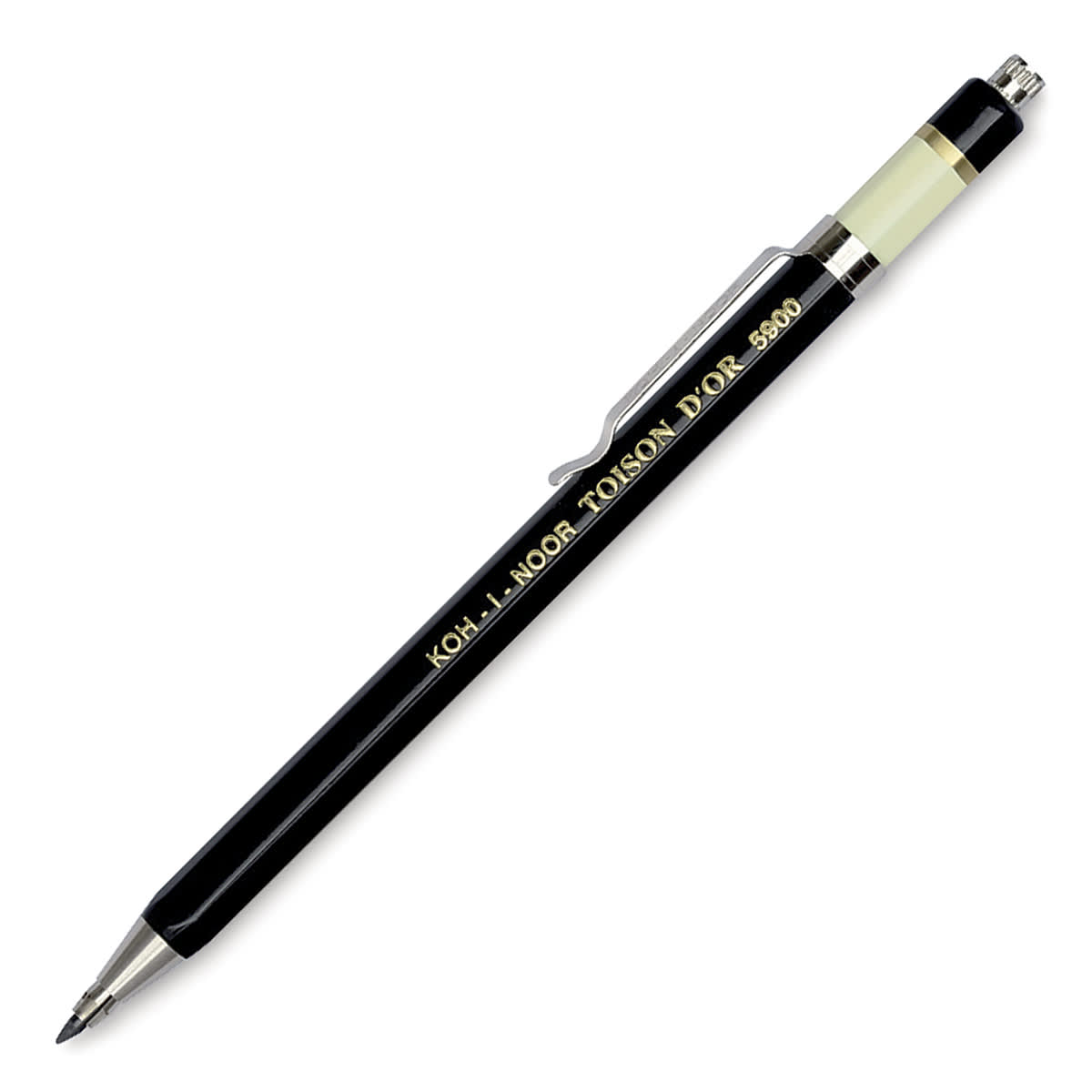 Koh-I-Noor Toison D'or Lead Holder - Angled view with lead extended