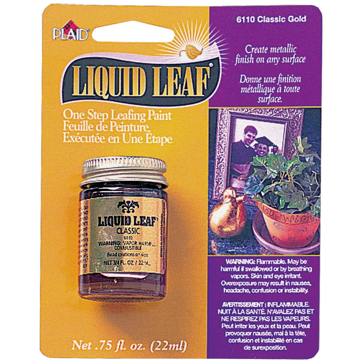 Plaid Liquid Leaf, Classic, 3/4 oz.