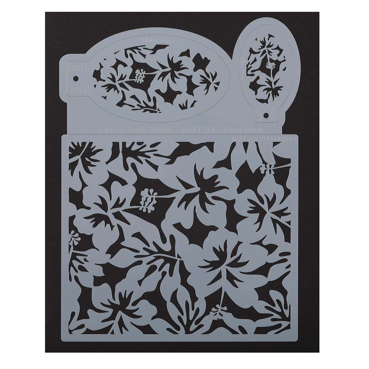 Graftobian Triple Threat Airbrush Stencil  - Maui Waui