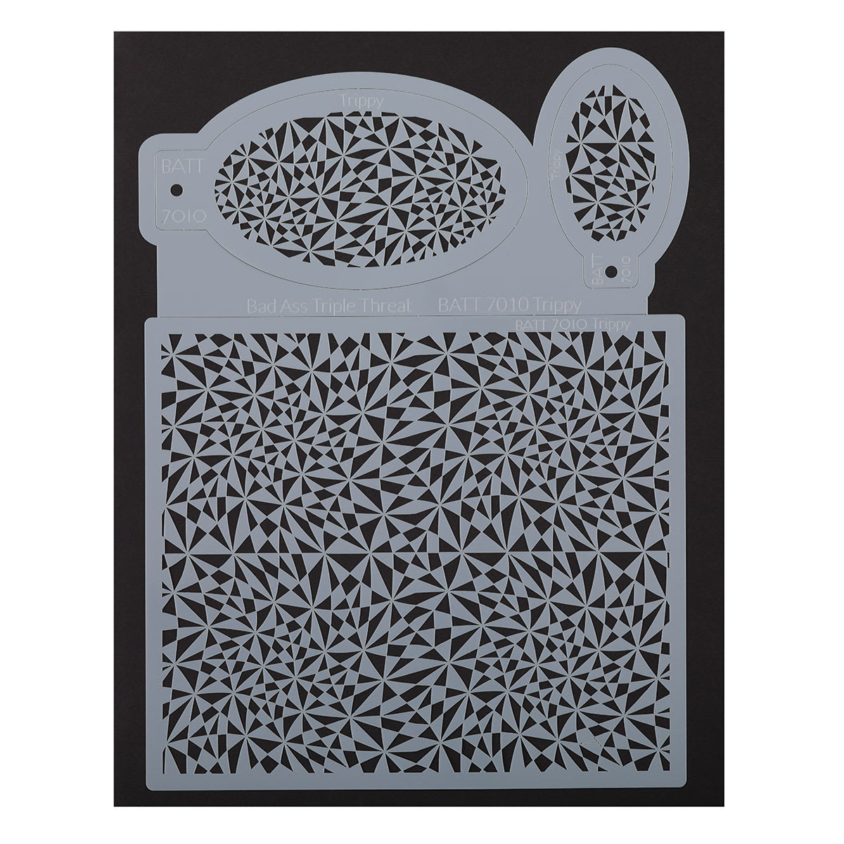 Graftobian Triple Threat Airbrush Stencil  - Trippy