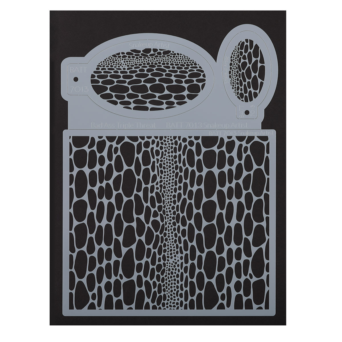 Graftobian Triple Threat Airbrush Stencil  - Snakeup Artist