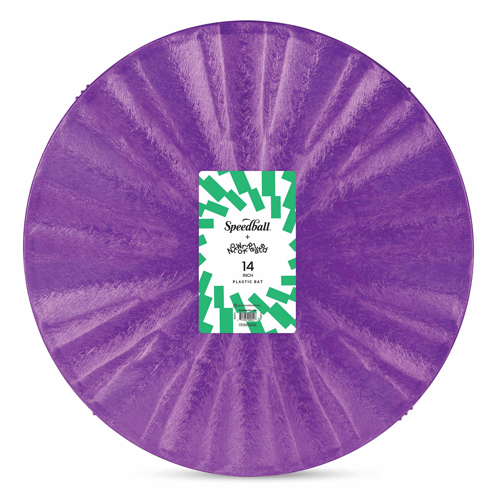 Speedball Bats - Round, 14", Purple