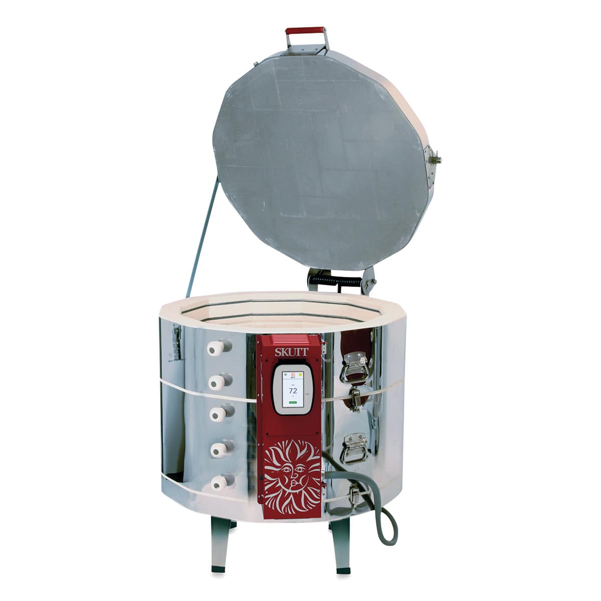 Skutt KMT Series Kilnmaster Touchscreen Kiln -KMT-1222-3, Cone 8, 208V-1P, 48A