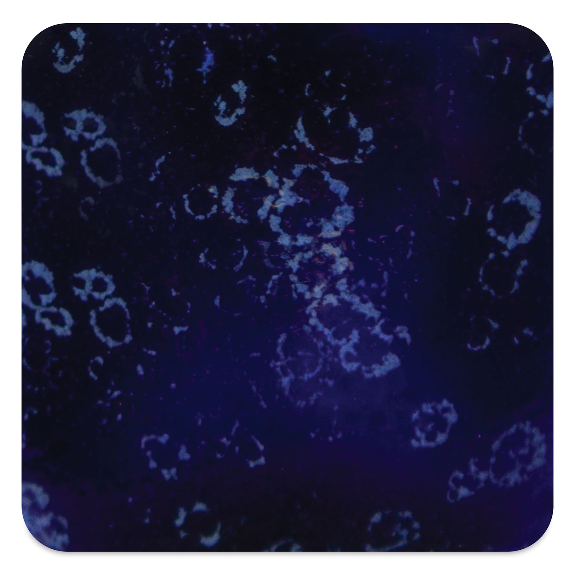 Mayco Speckled Stroke & Coat Glaze - Speckled Moody Blue, fired at cone 10 reduction