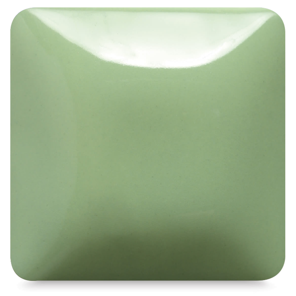 Mayco Stroke & Coat Wonderglaze  - Lettuce Alone, fired at cone 06 oxidation