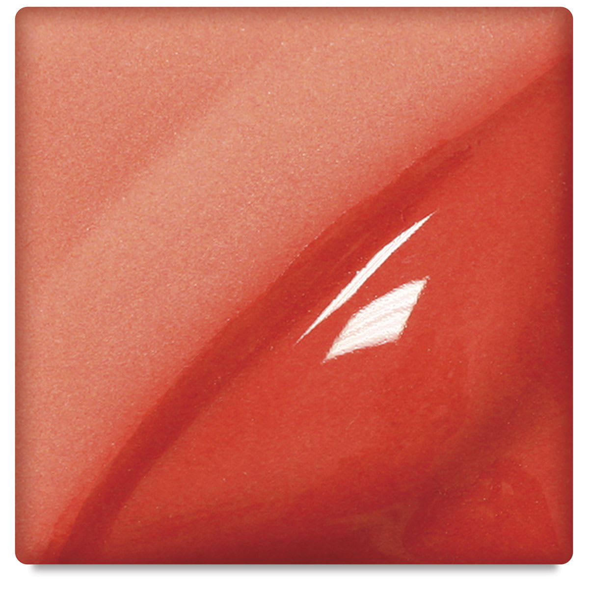Amaco Lead-Free Velvet Underglaze - Light Red, 2 oz