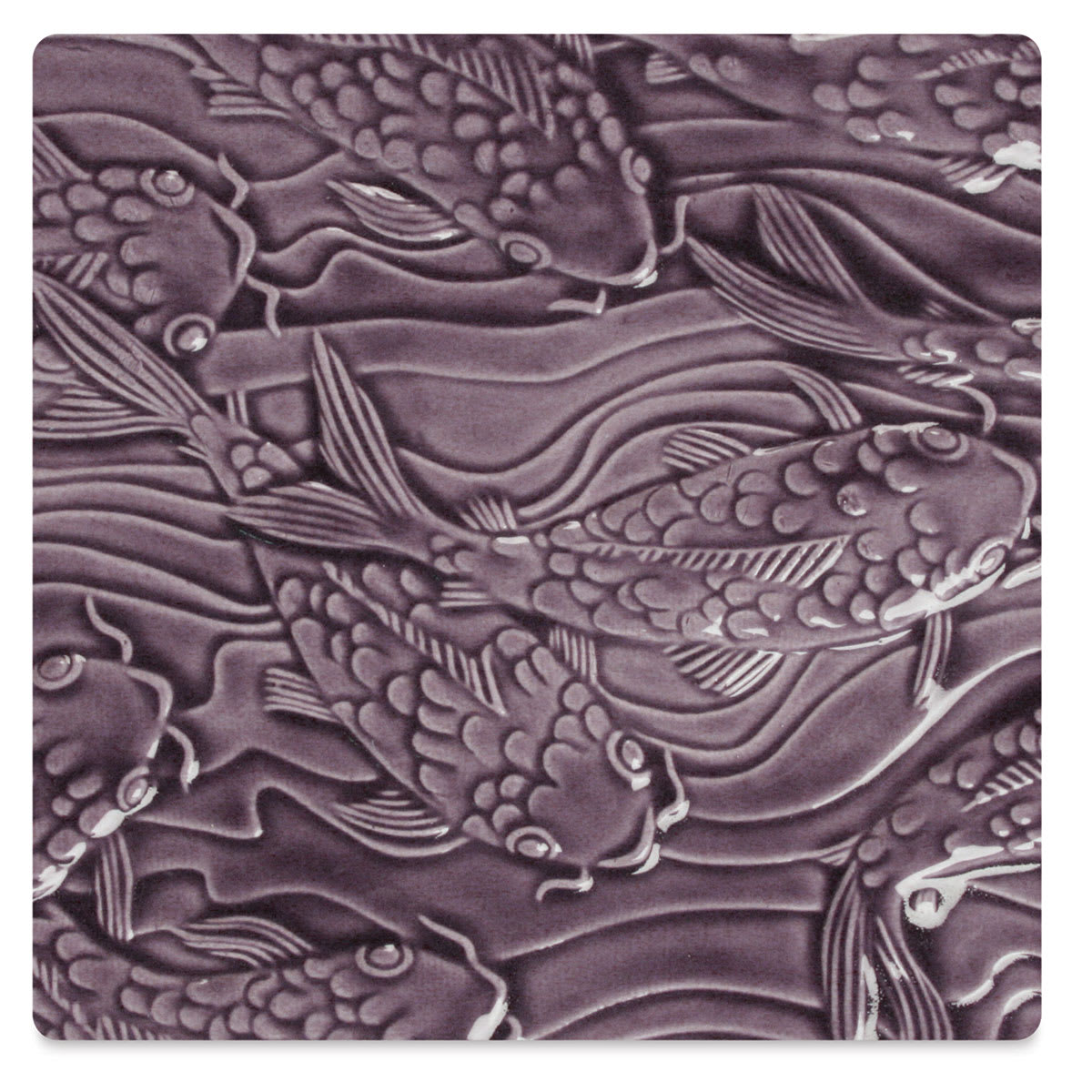 Amaco Liquid Gloss Glaze - Pint, Mulberry Red, Transparent