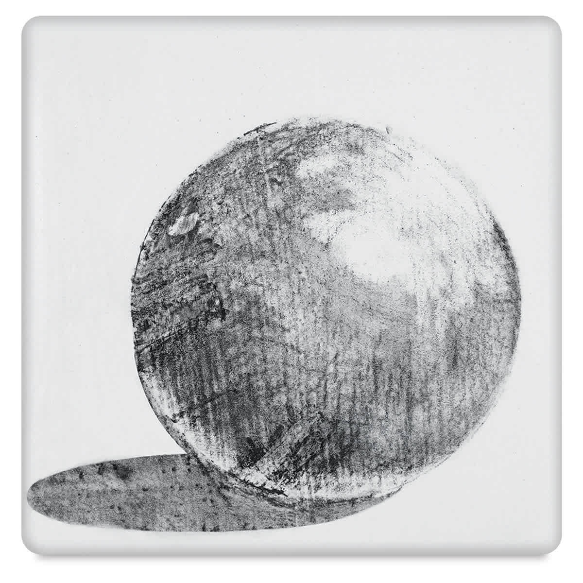 Underglaze Decorating Pencil-Black  Artwork with Black Pencil

