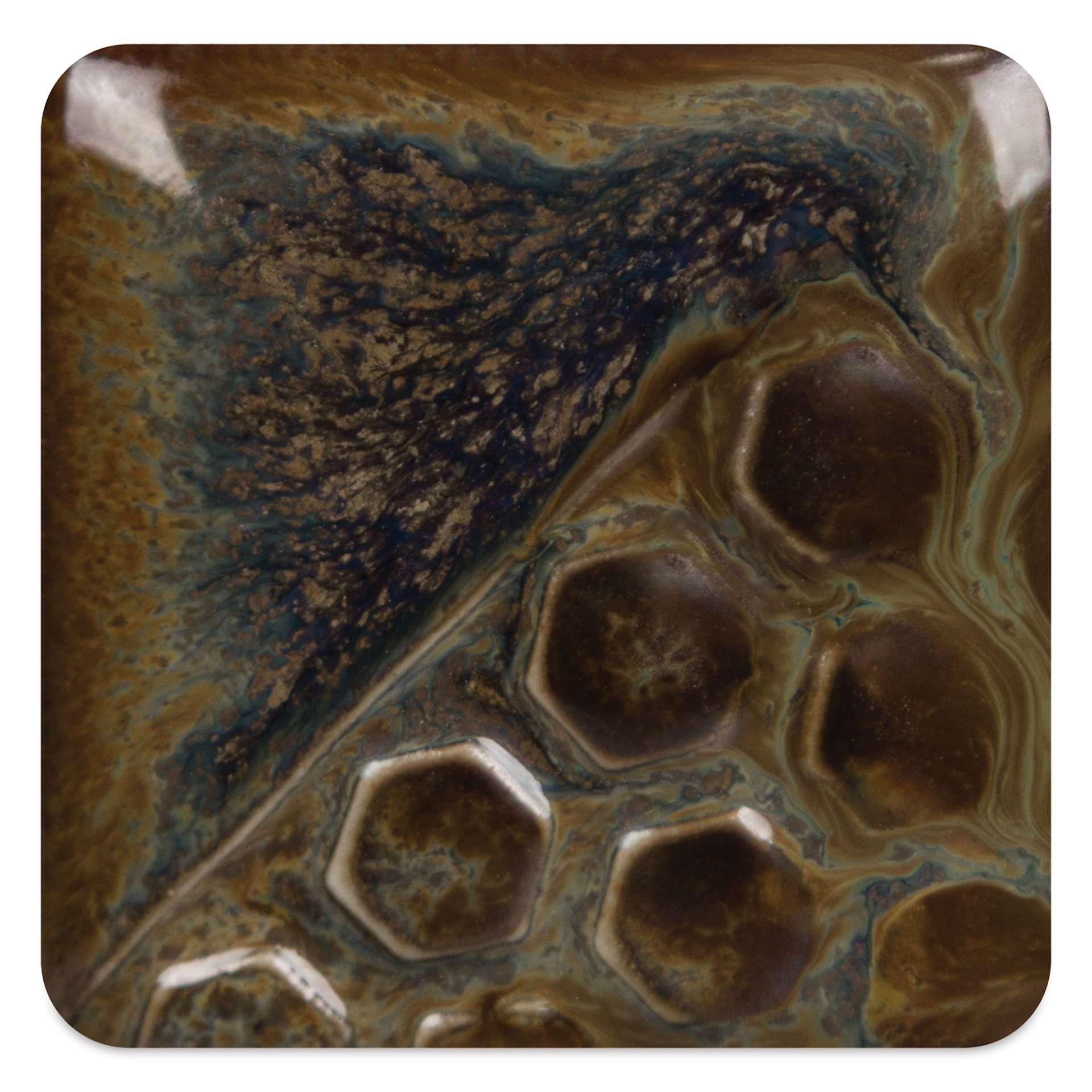 Mayco Cascade Glaze - White fired to cone 10 reduction