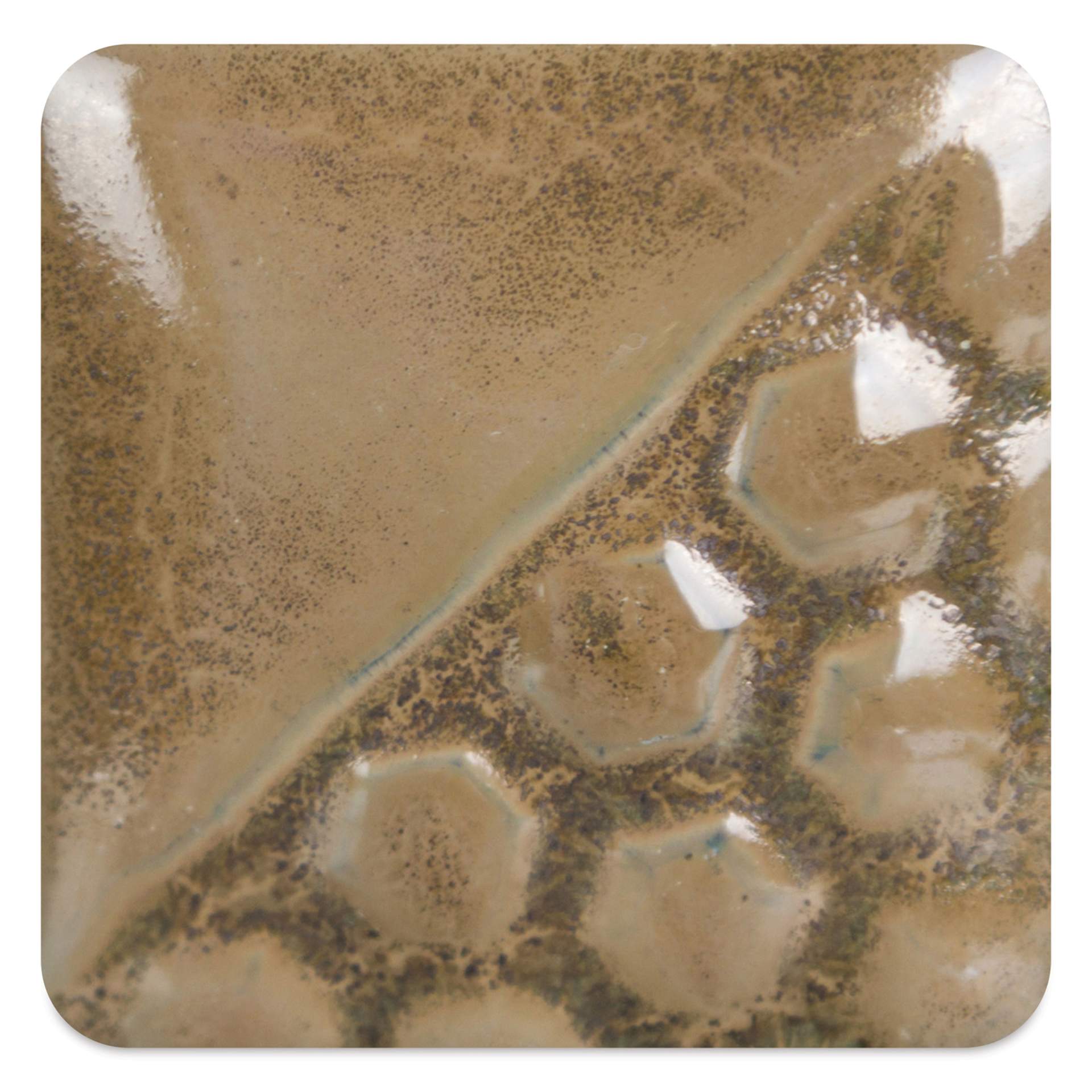 Mayco Elements Glaze - Patina, fired at cone 10 reduction