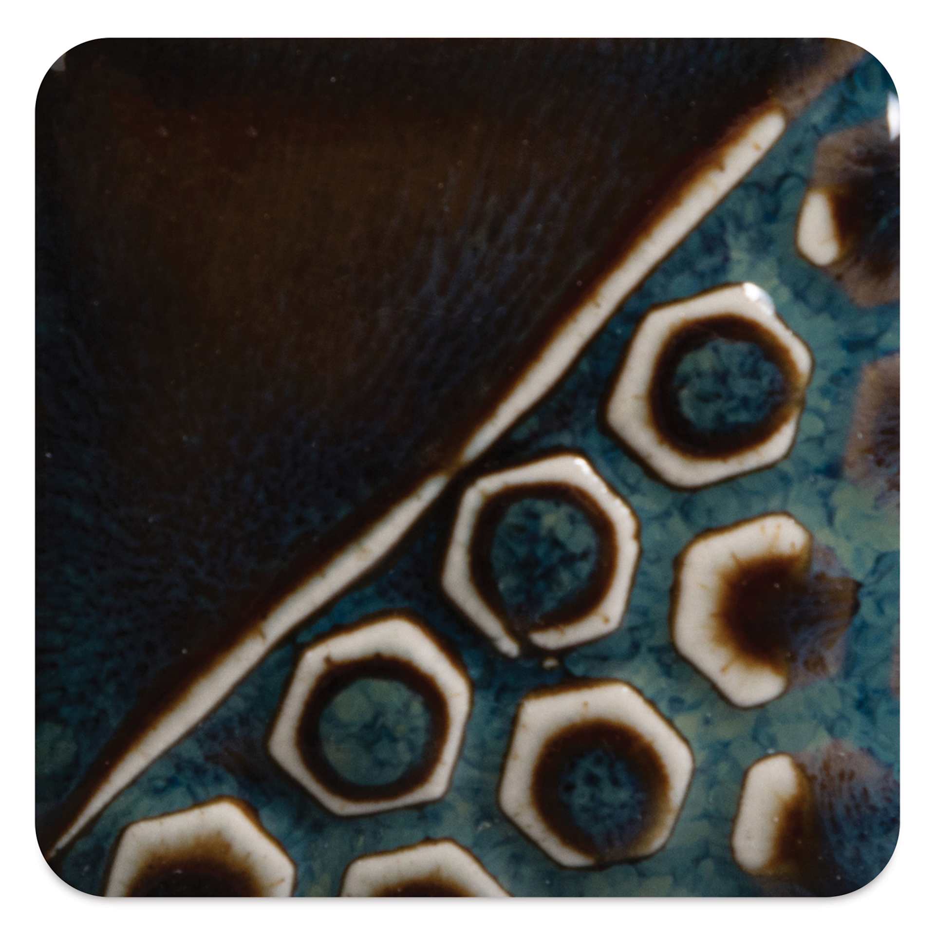 Mayco Elements Glaze - Slate, fired at cone 6 oxidation