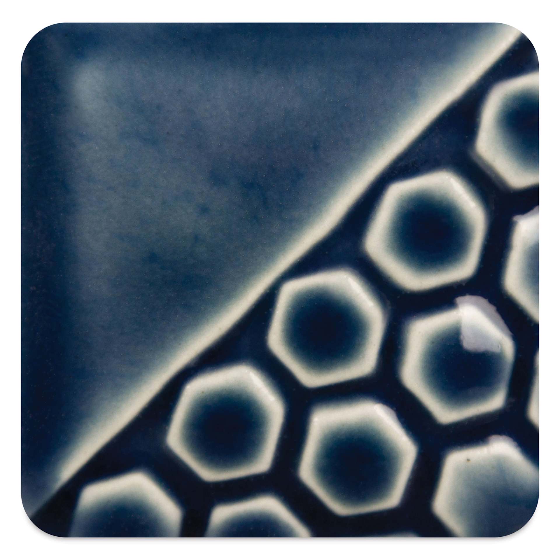 Mayco Elements Glaze - Denim Blue, fired at cone 6 oxidation