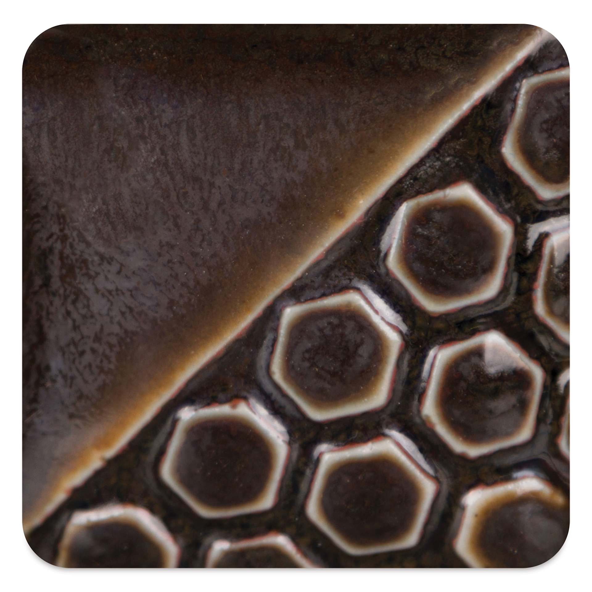 Mayco Elements Glaze - Dark Amethyst, fired at cone 10 reduction