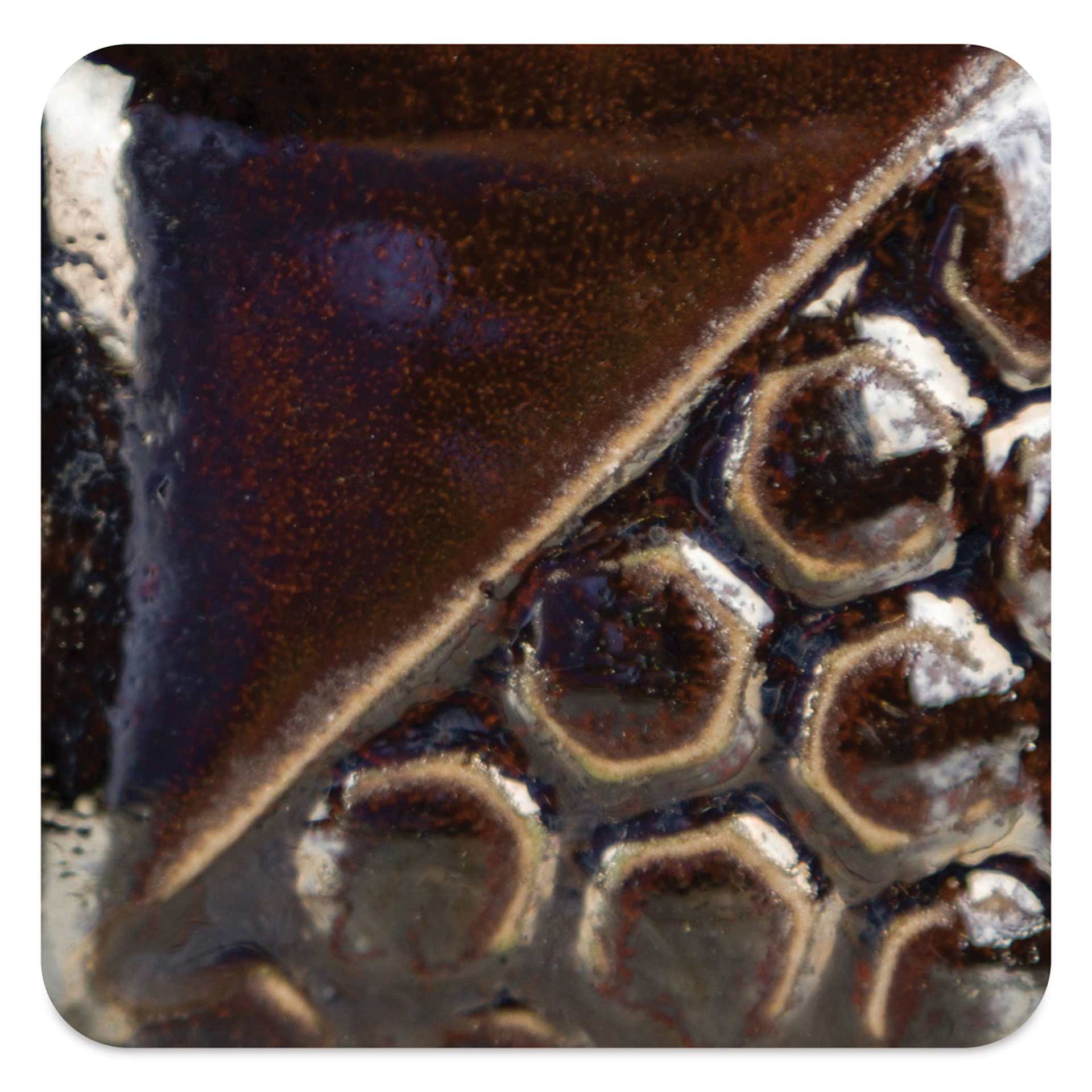 Mayco Elements Glaze - Pine Needles, fired at cone 10 reduction