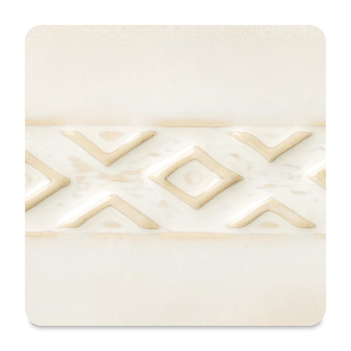 Amaco Potter's Choice Glaze - Honey Flux. A creamy color that increases flow when layered over glazes. 