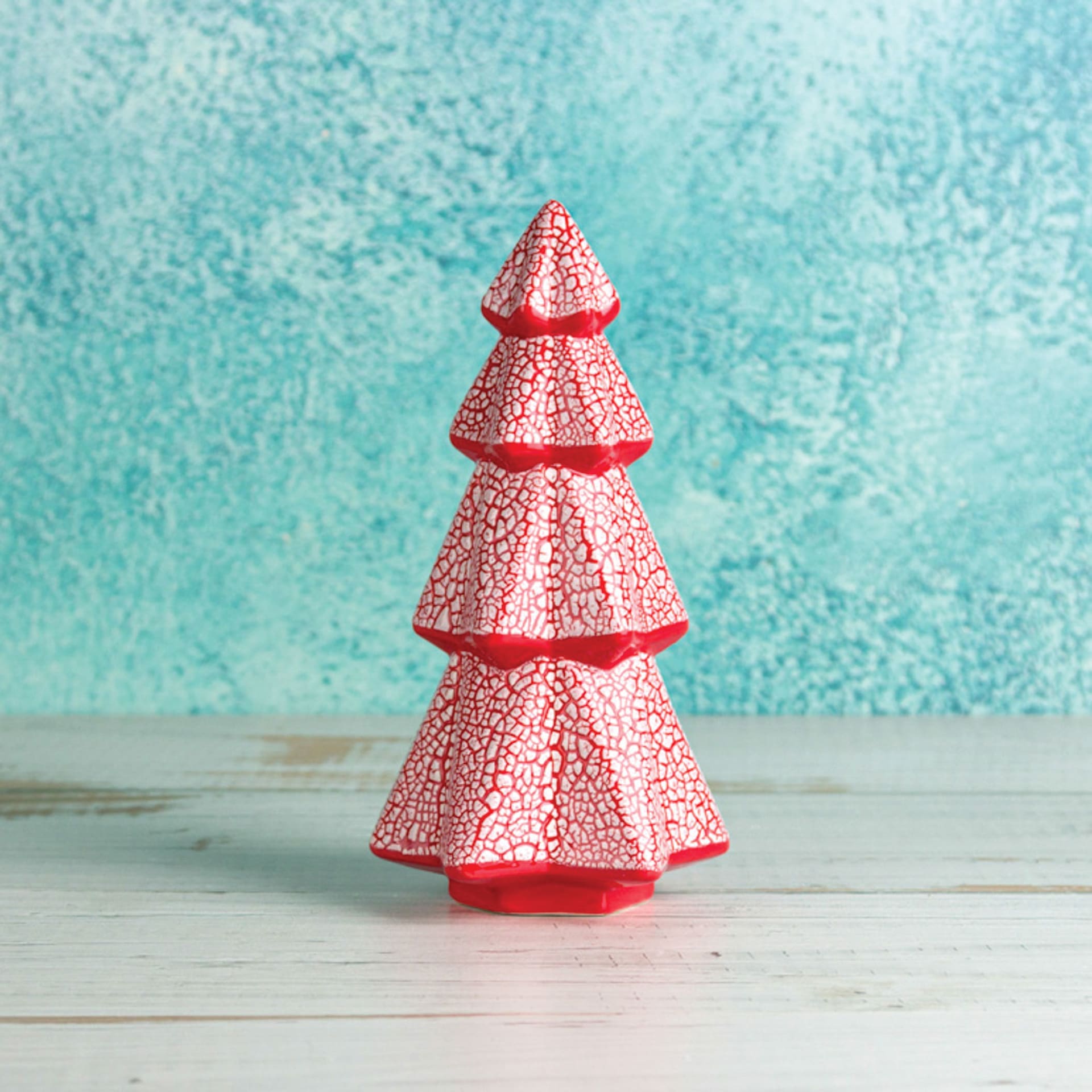 Mayco Cobblestone Glaze - finished tree statue example