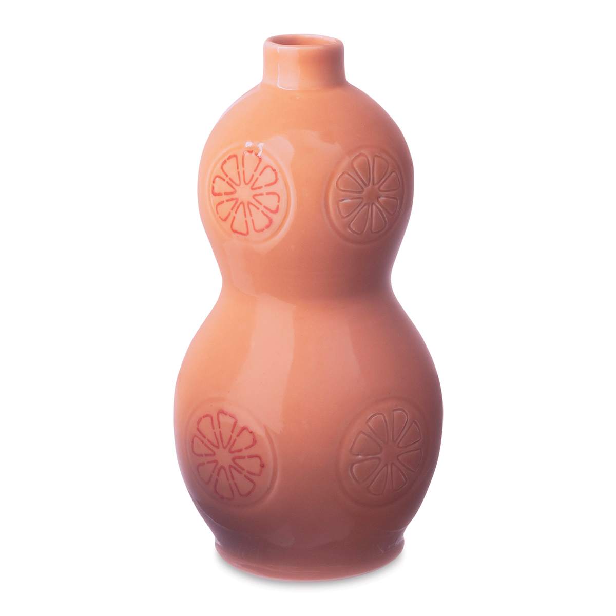 Amaco Celadon Glazes - 10 lb (Dry), Tangelo - finished vase example