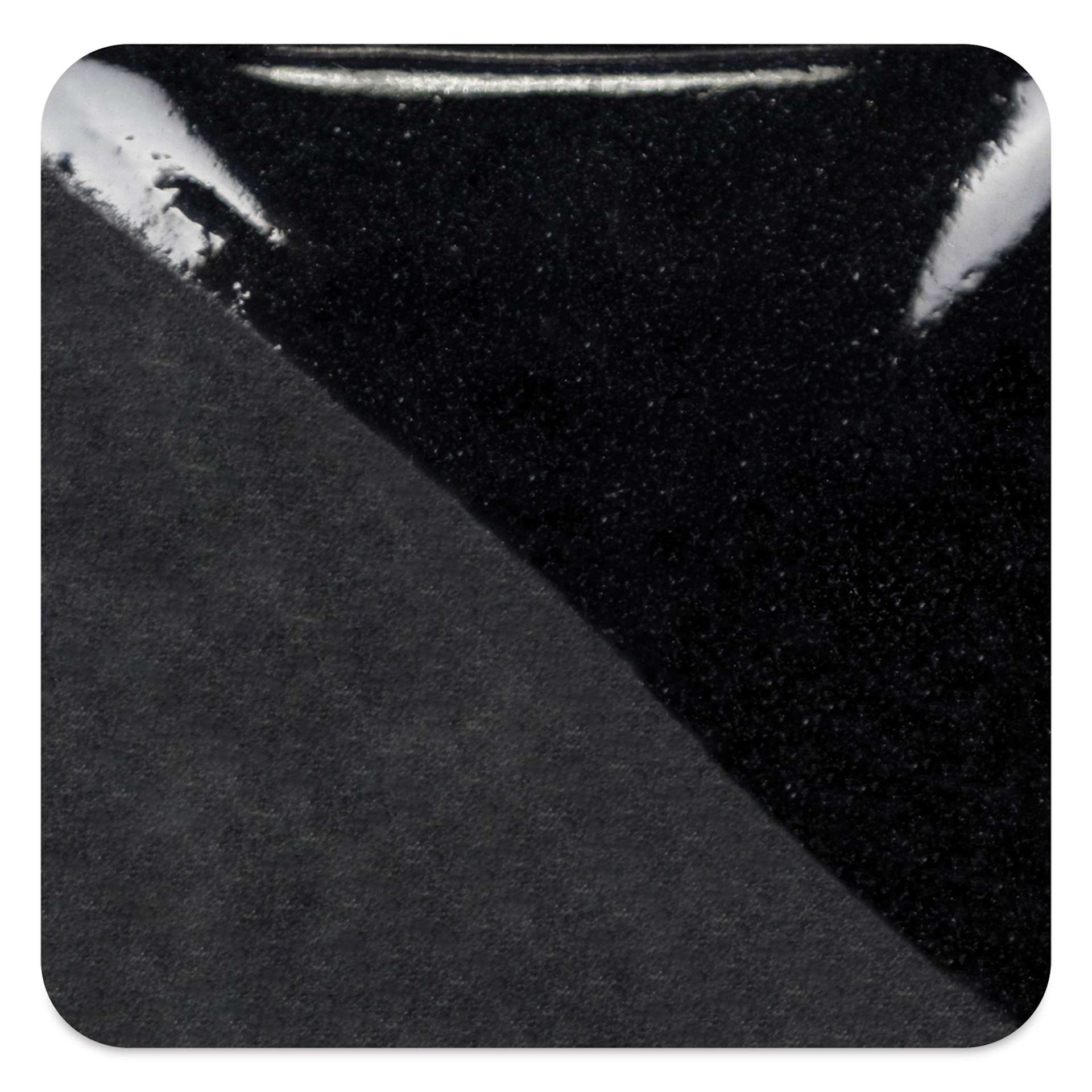 Mayco Fundamentals Underglaze - Jet Black - fired to cone 10 reduction