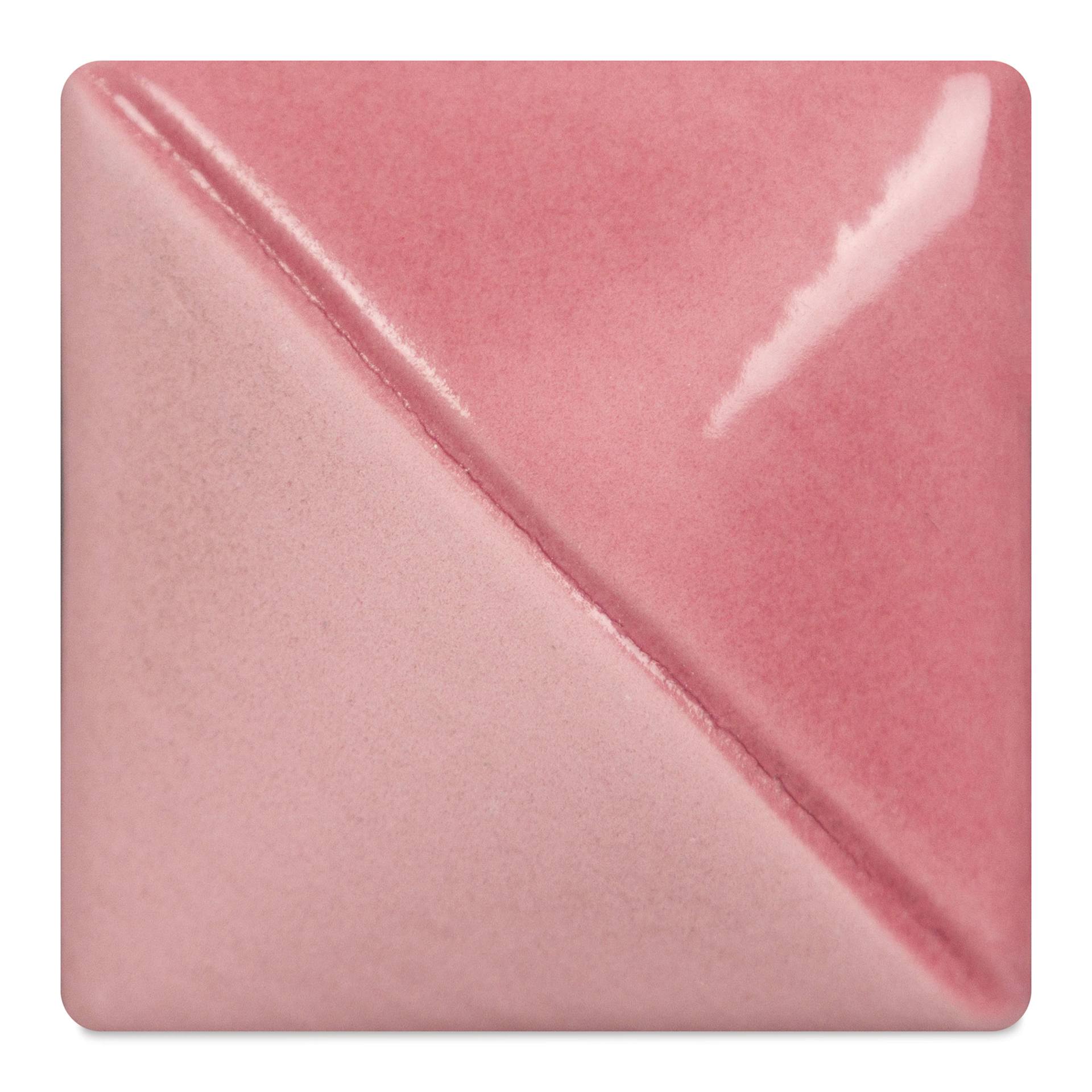 Mayco Fundamentals Underglaze - Rose - fired at cone 06 oxidation