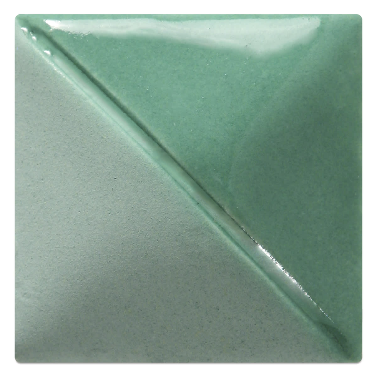 Mayco Fundamentals Underglaze - Jade - fired to cone 06 oxidation