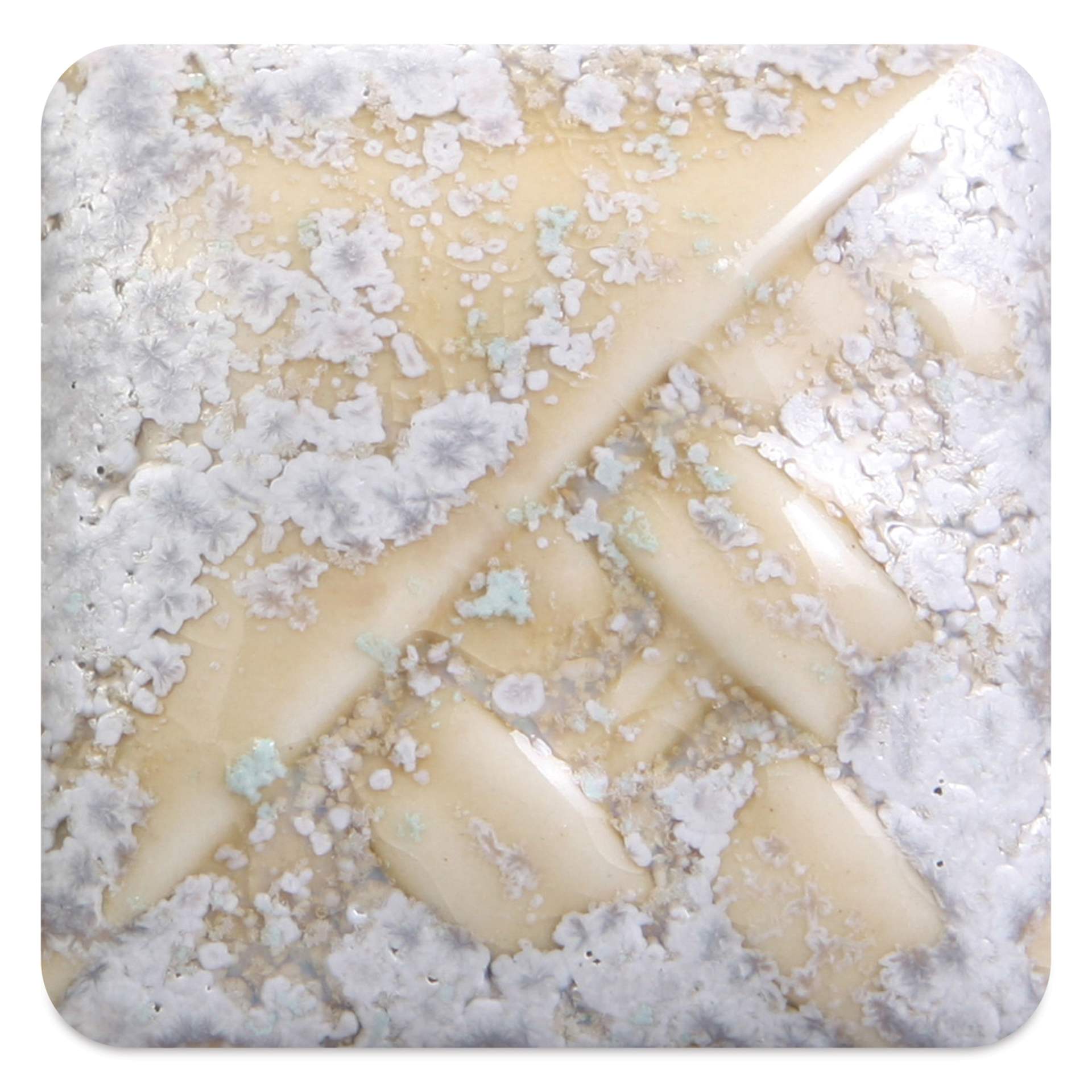 Mayco Stoneware Crystal Glaze - Sea Salt fired to cone 10 reduction