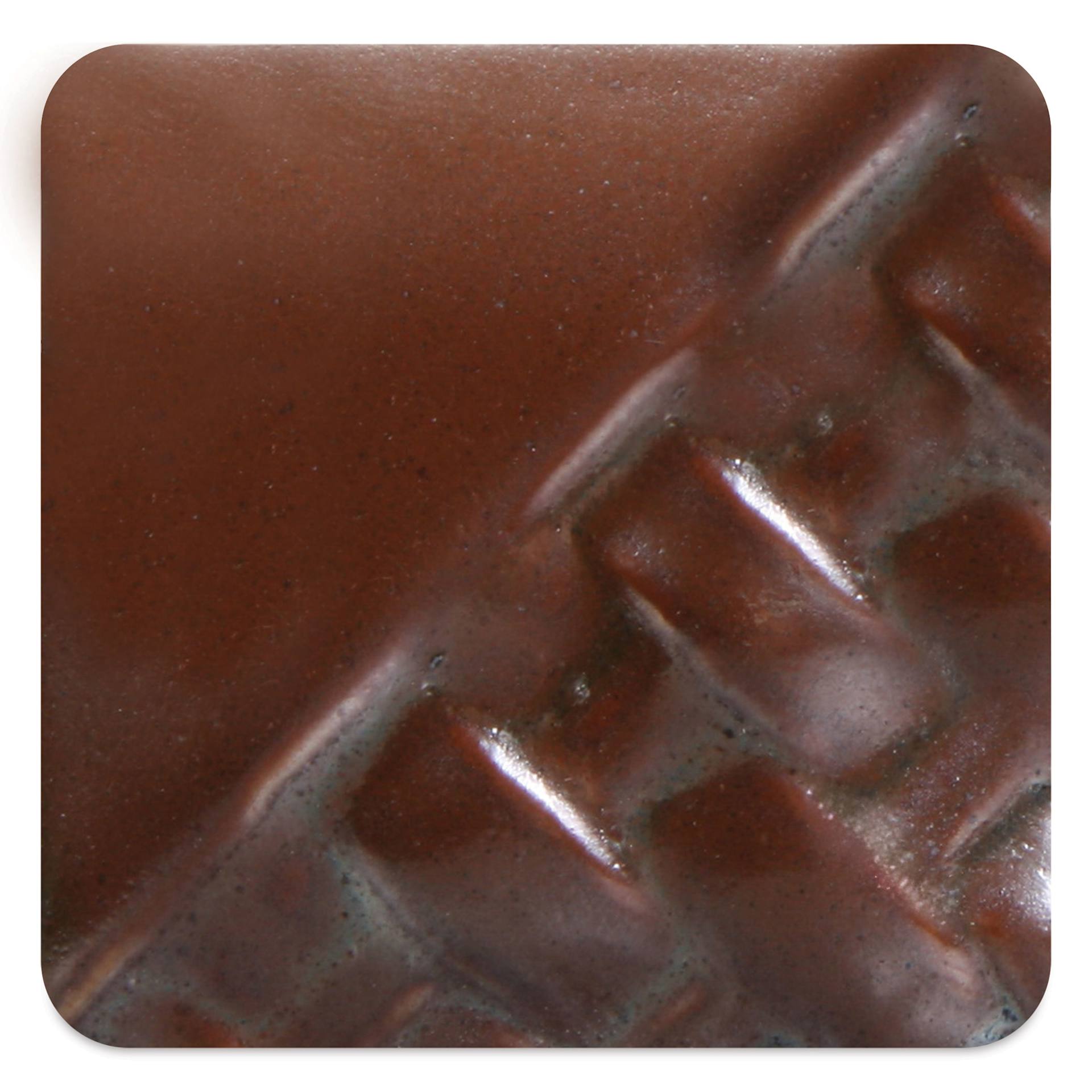 Mayco Stoneware Classic Glaze - Cordovan, fired at cone 10 reduction