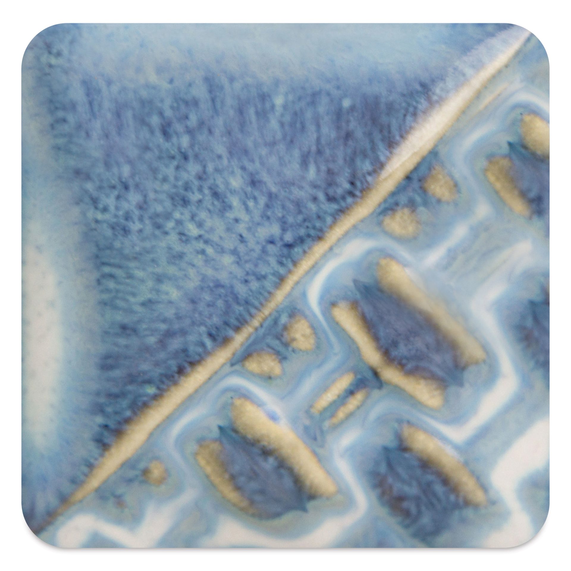 Mayco Stoneware Classic Glaze - Milk Glass, fired at cone 10 reduction