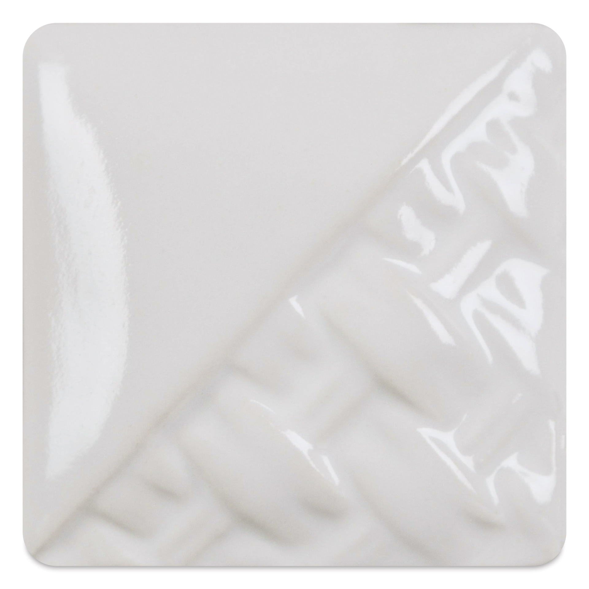 Mayco Stoneware Gloss Glaze - White Gloss fired to cone 6 oxidation