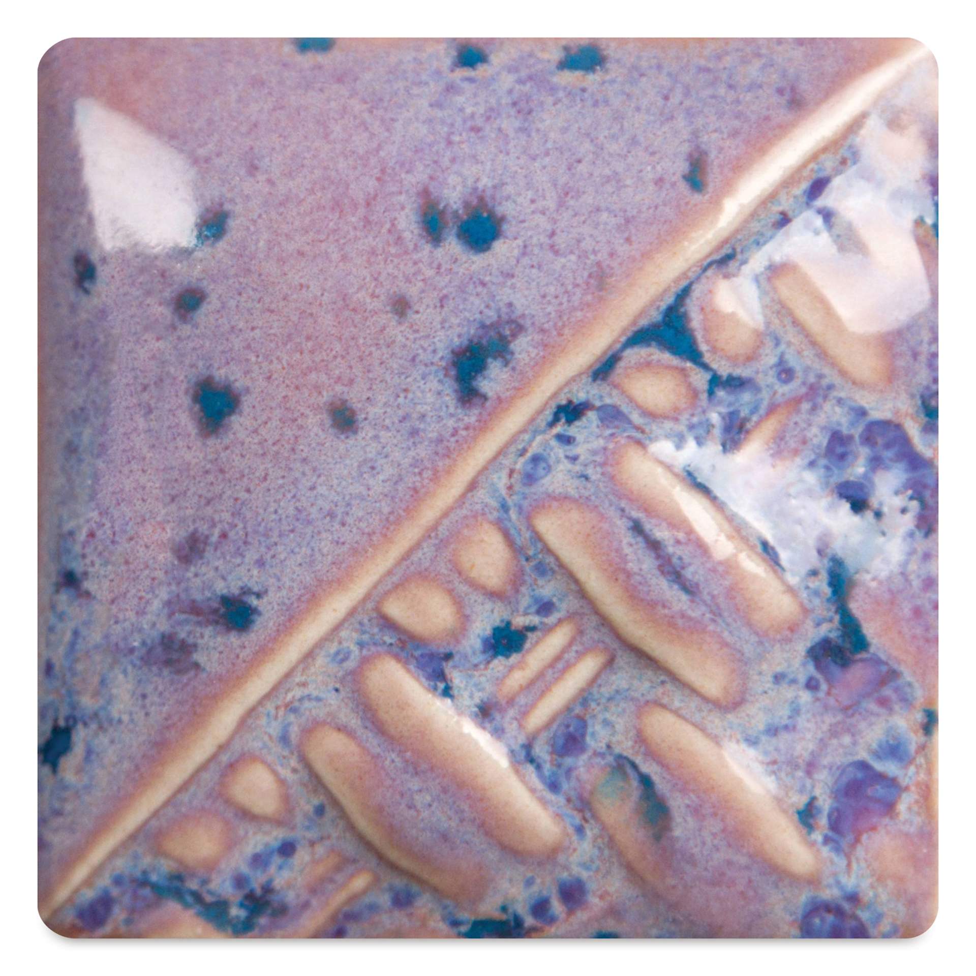 Mayco Stoneware Classic Glaze - Purple Aster, fired at cone 6 oxidation