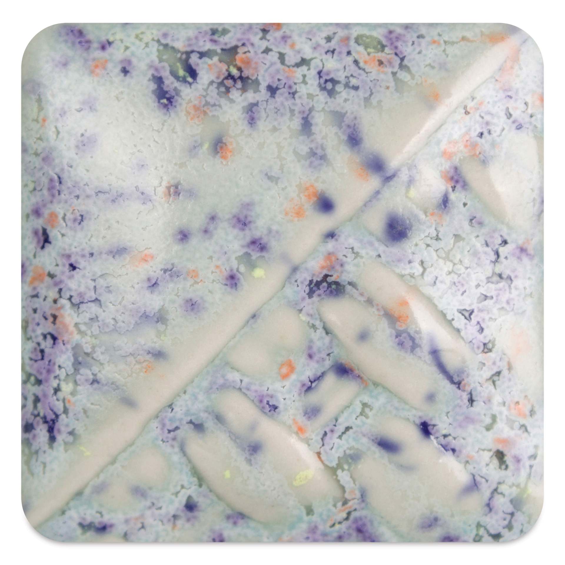 Mayco Stoneware Classic Glaze - Mint Speck, fired at cone 10 reduction