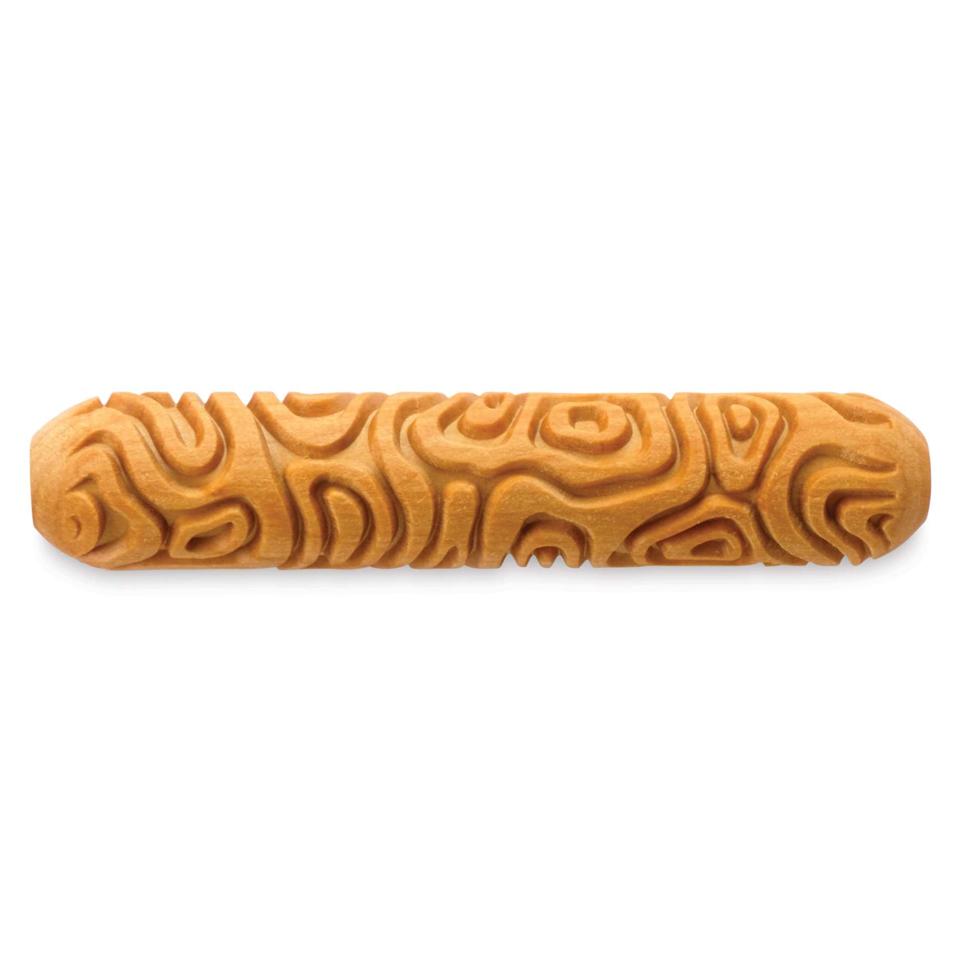 MKM Pottery Tools Big Hand Roller - Topographic