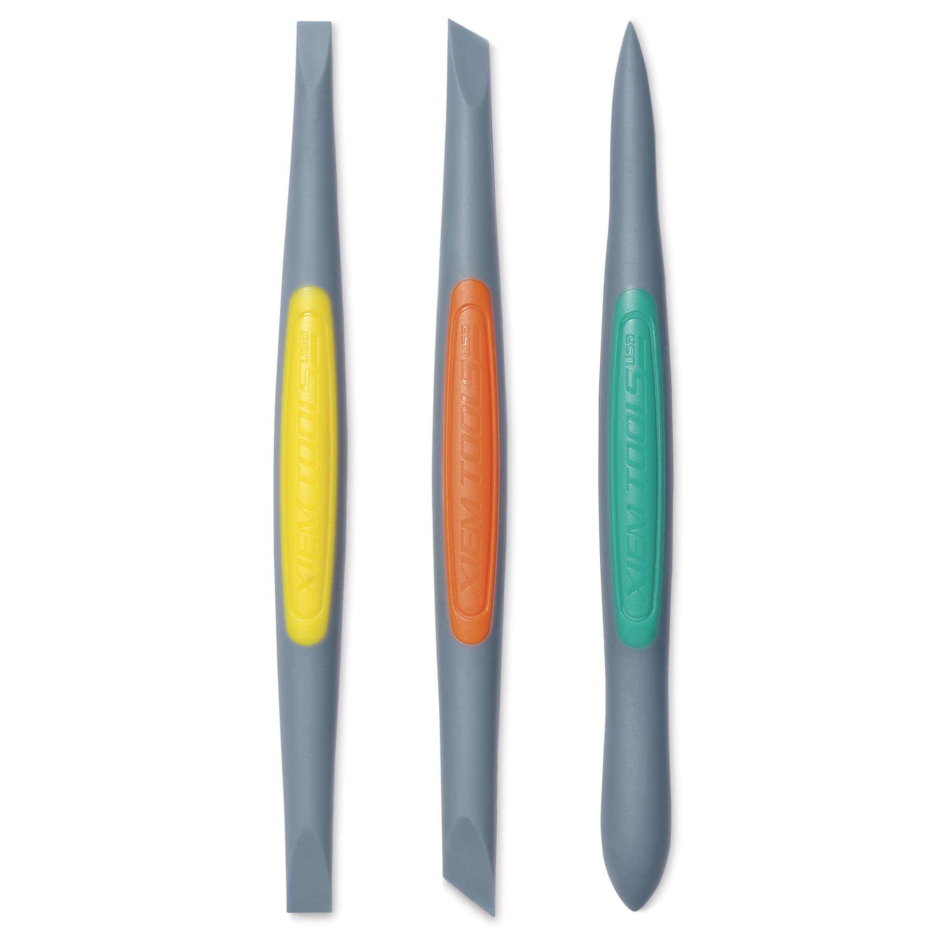 Xiem Clay Finishing Tools - Strong-Firm, Set of 3, Medium