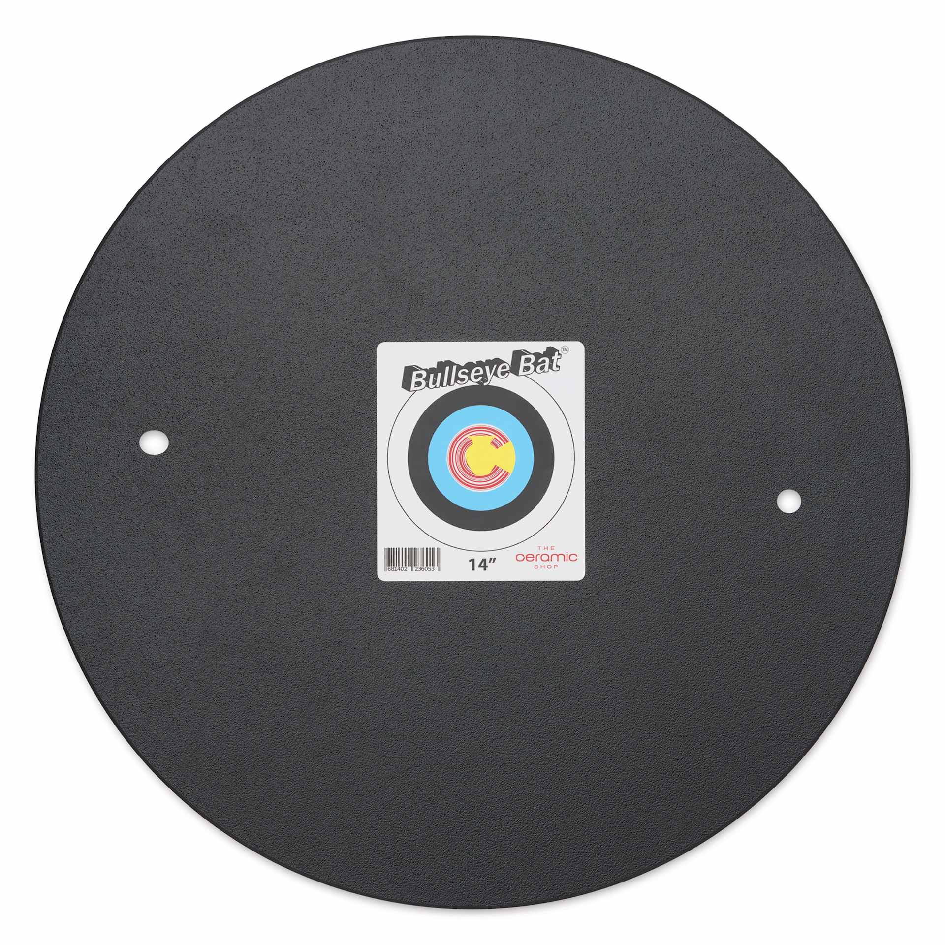 The Ceramic Shop Bullseye Bat - 14" - front of packaging