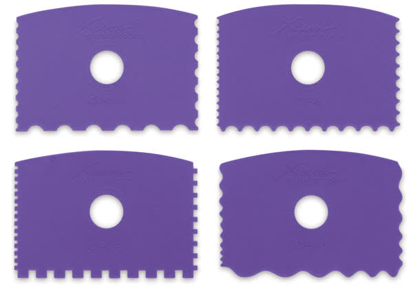 Decorating Ribs - 4 components of Flex Firm Set C