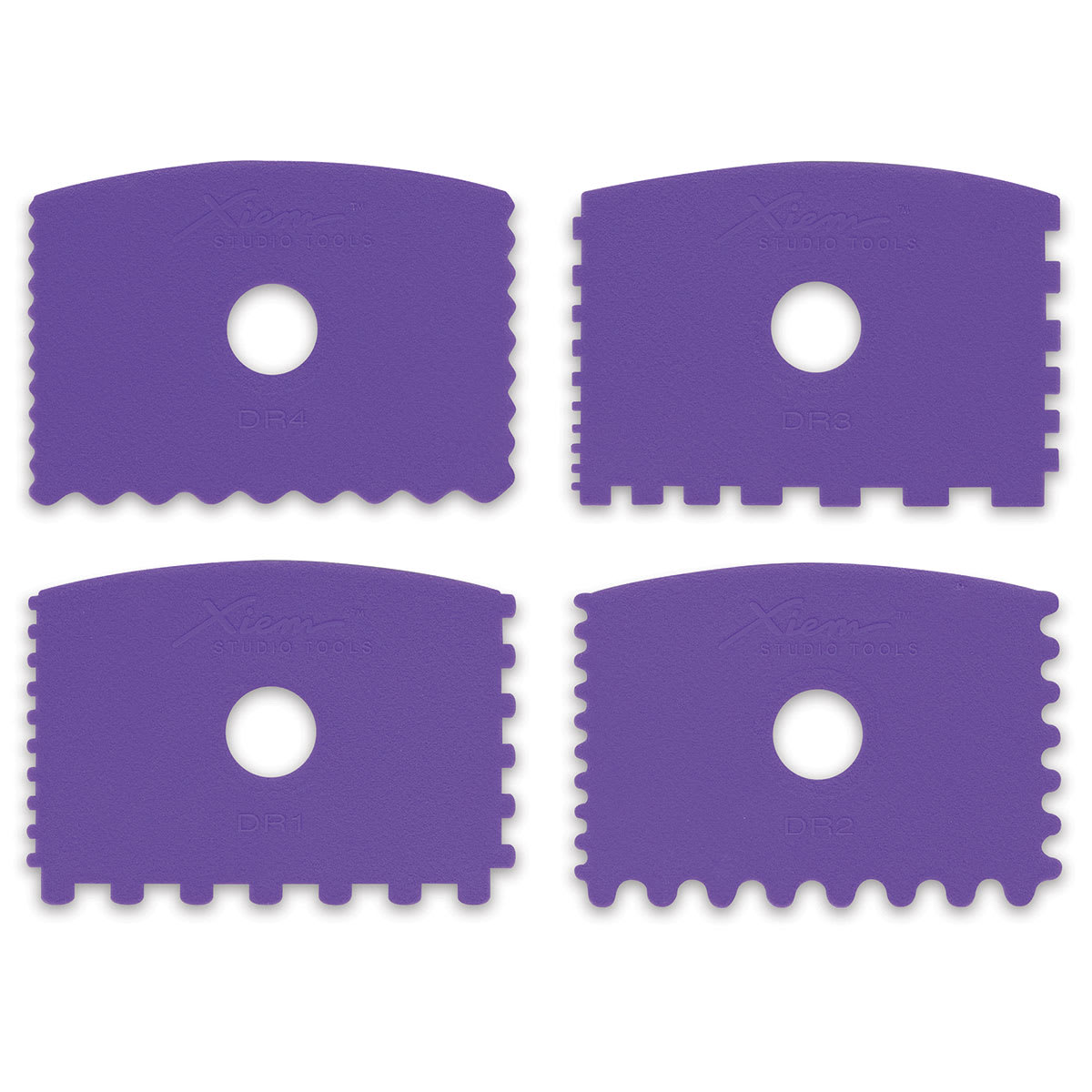 Decorating Ribs - 4 components of Flex Firm Set A