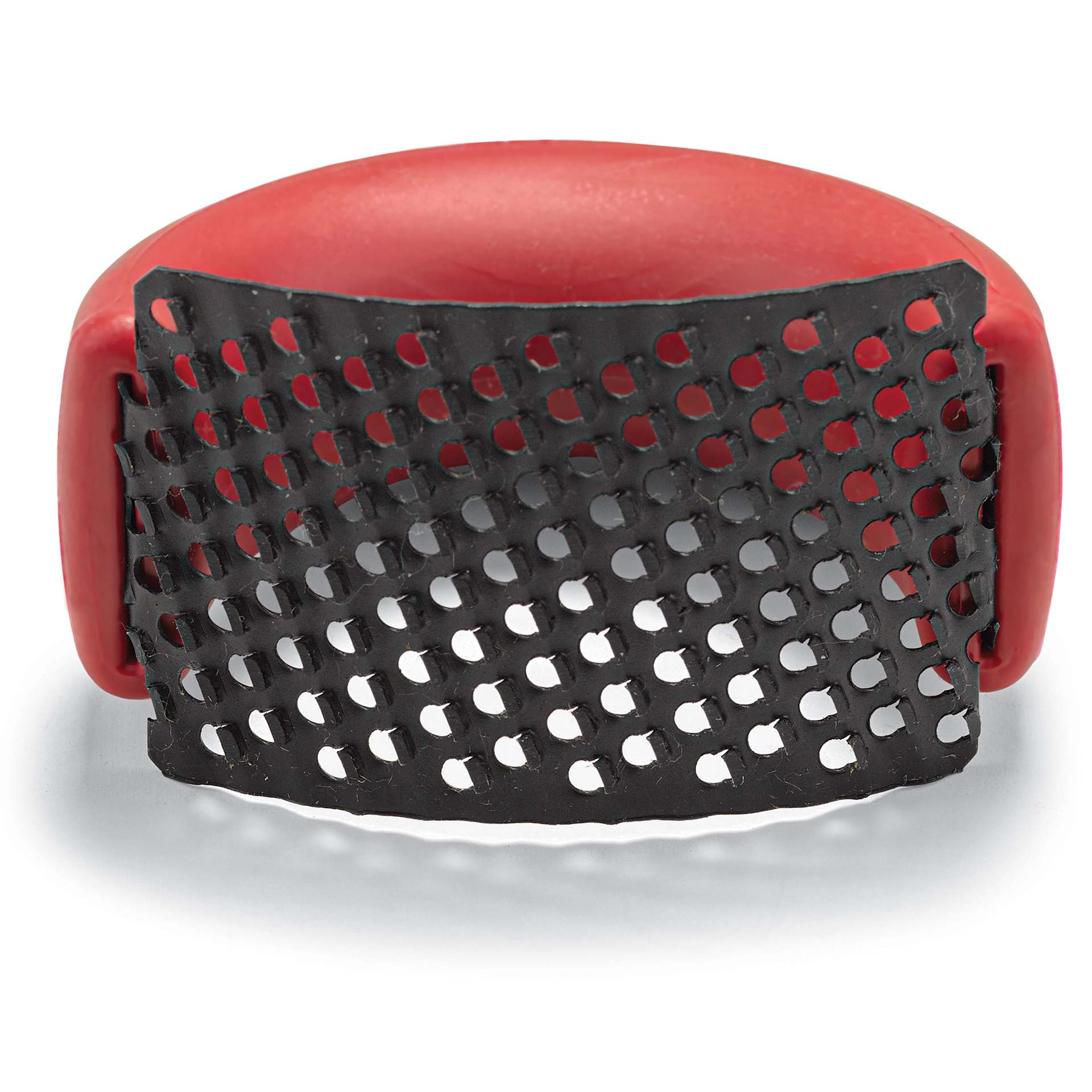 Mudtools Shredders - Small, Red, 2-3/4" x 2", bottom of shredder