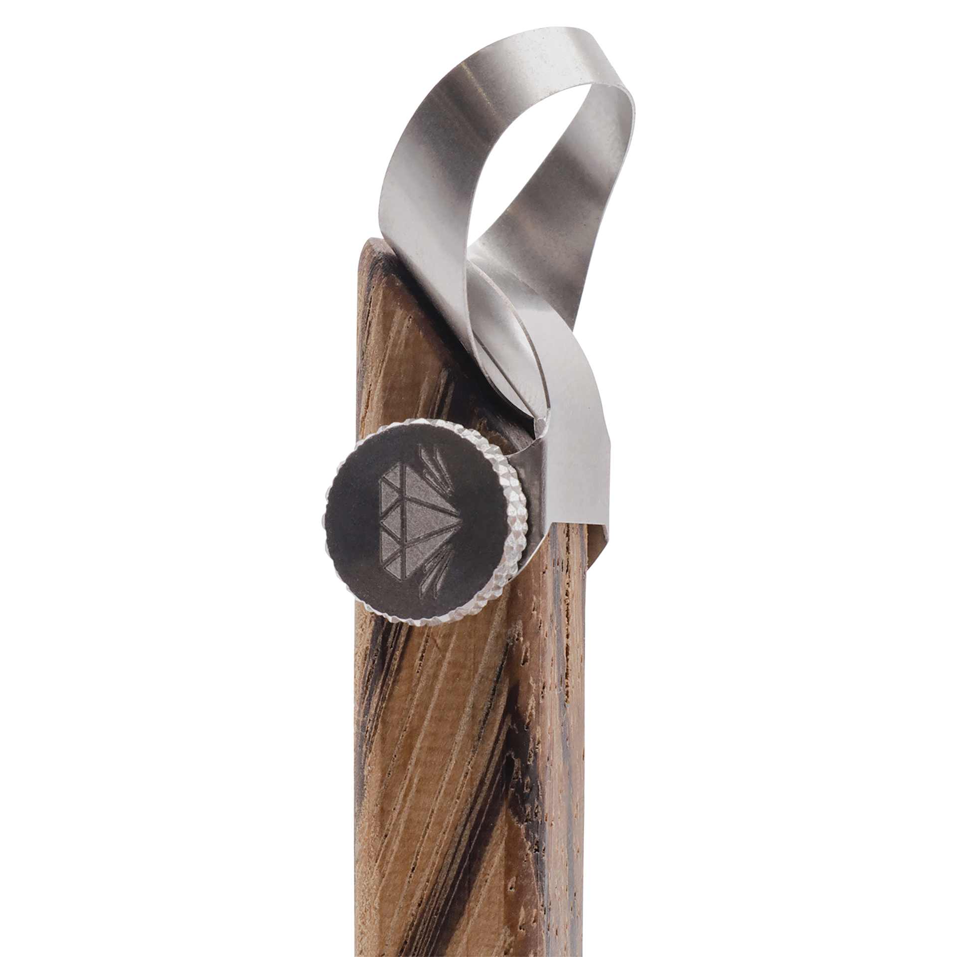 DiamondCore Handheld Clay Extruder - R6, Oval - close-up of tip, angled