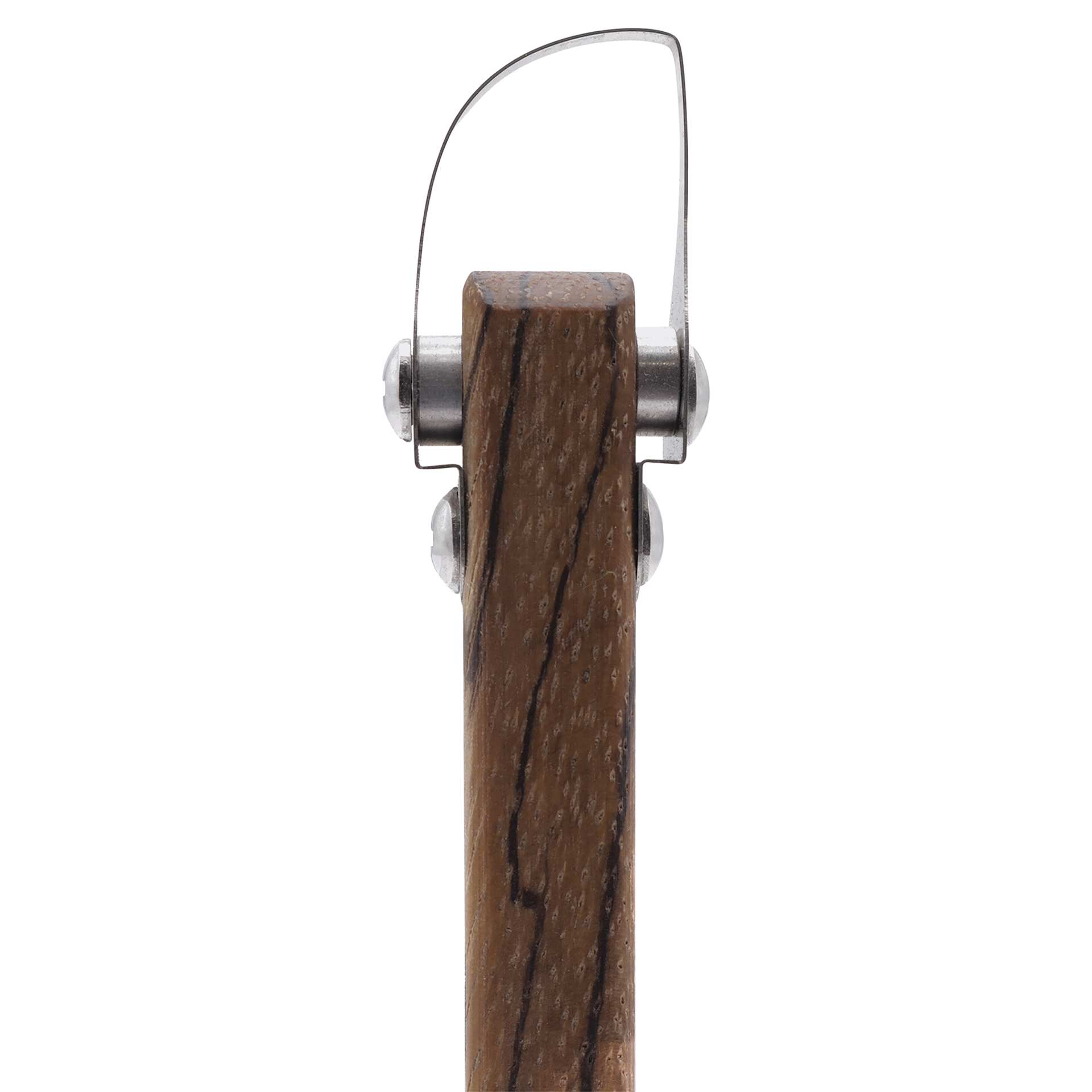 DiamondCore Pottery Trimming Tool - T1, Half Dome w/ Paddle Handle - close-up of tip