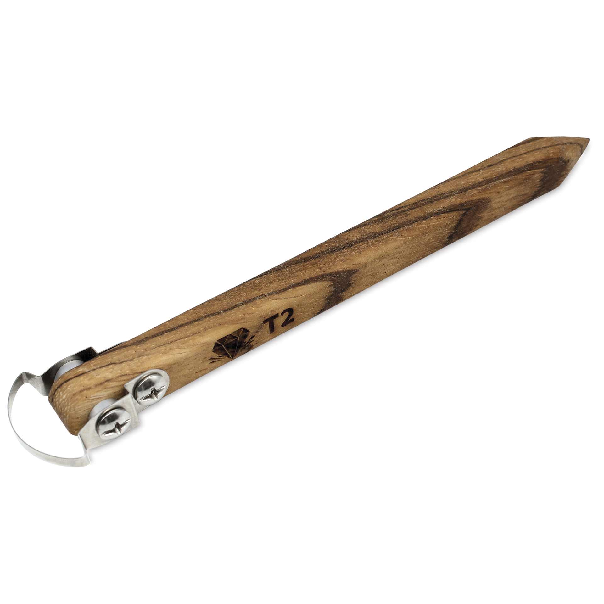 DiamondCore Pottery Trimming Tool - T2, Arc Tool w/ Cone Shaped Stylus