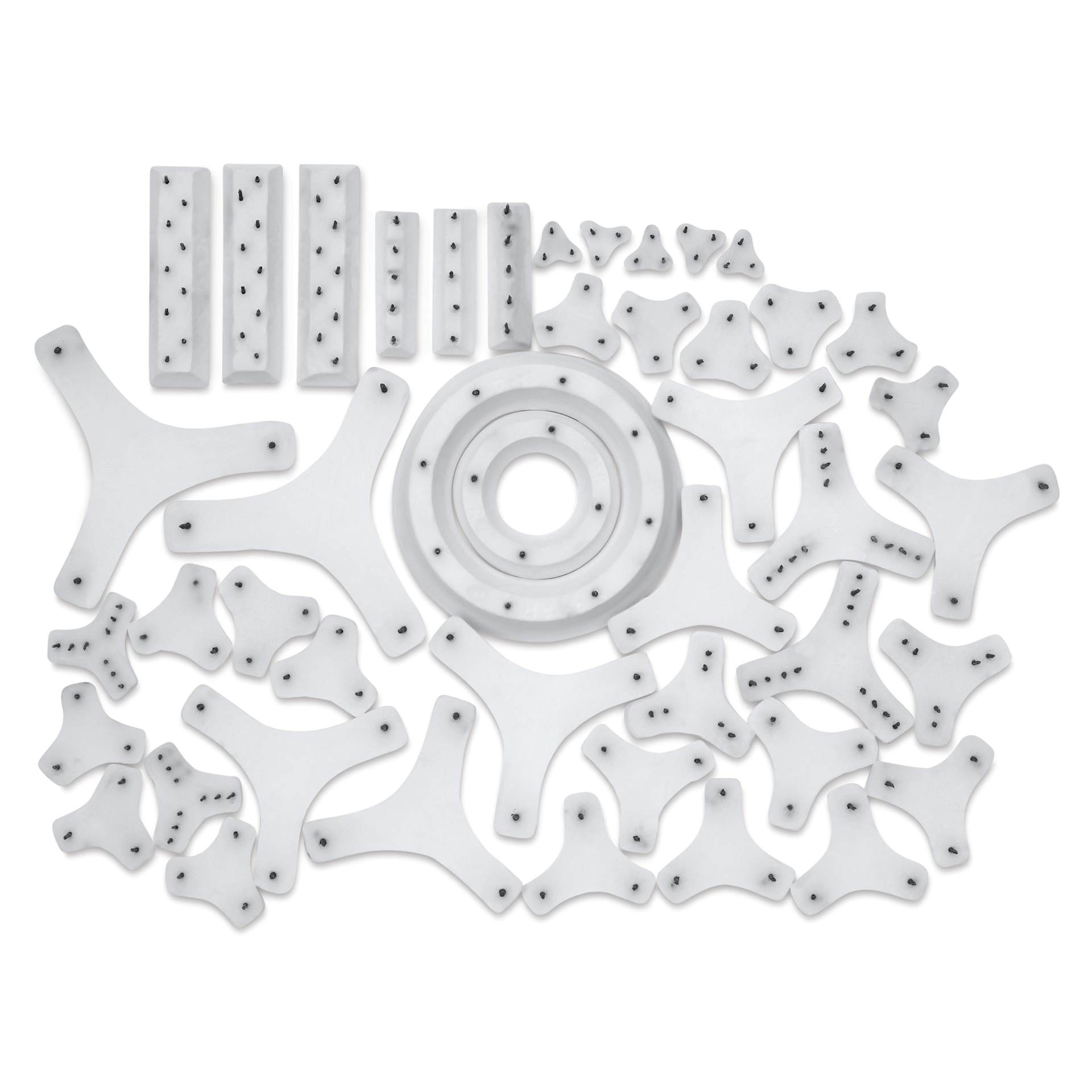 The Ceramic Shop Kiln Stilt Kit - Medium - out of packaging