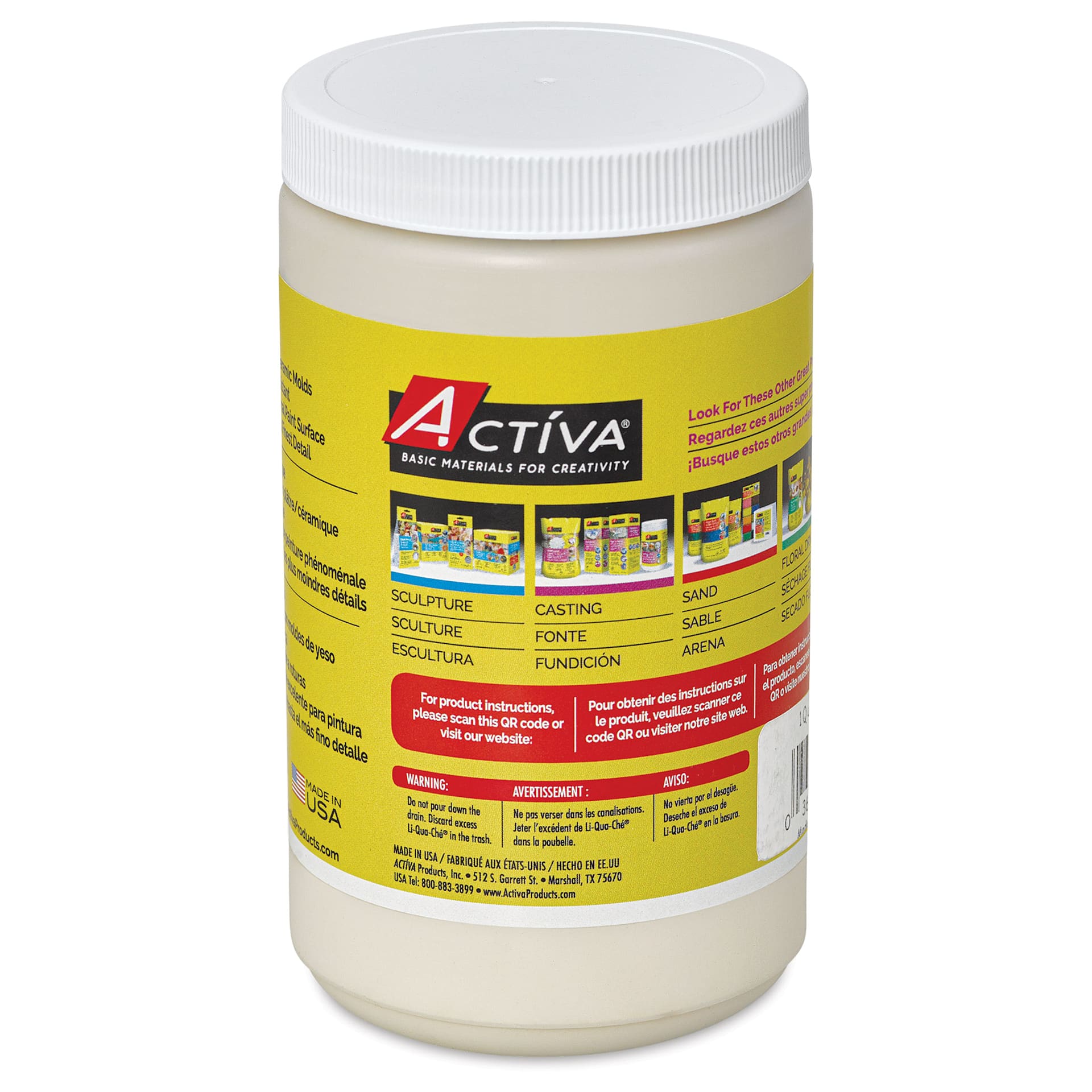 Activa Li-Qua-Che Pourable Papier Mâché - Quart