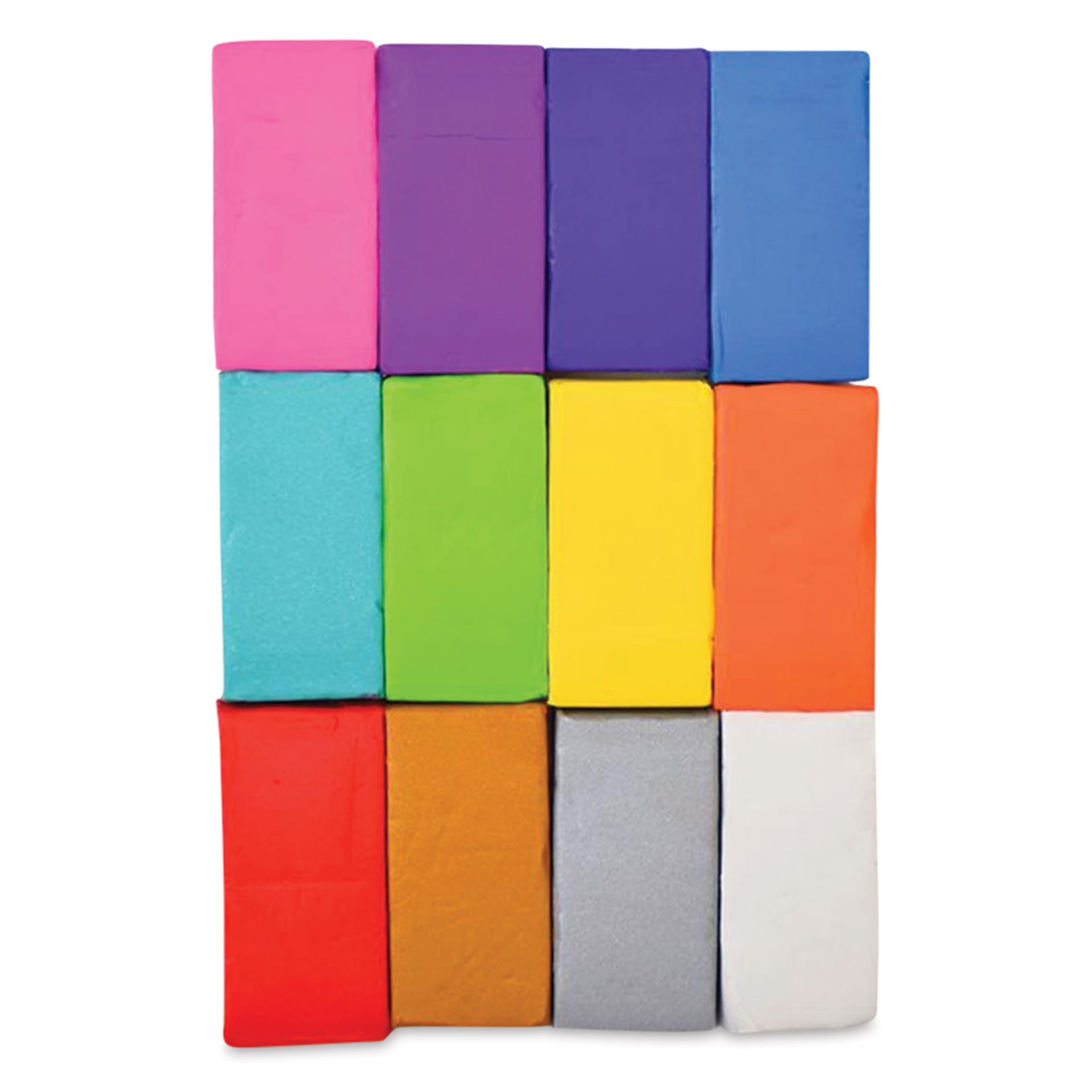 Sculpey III Set - Brights, Pkg of 12, 1 oz out of packaging