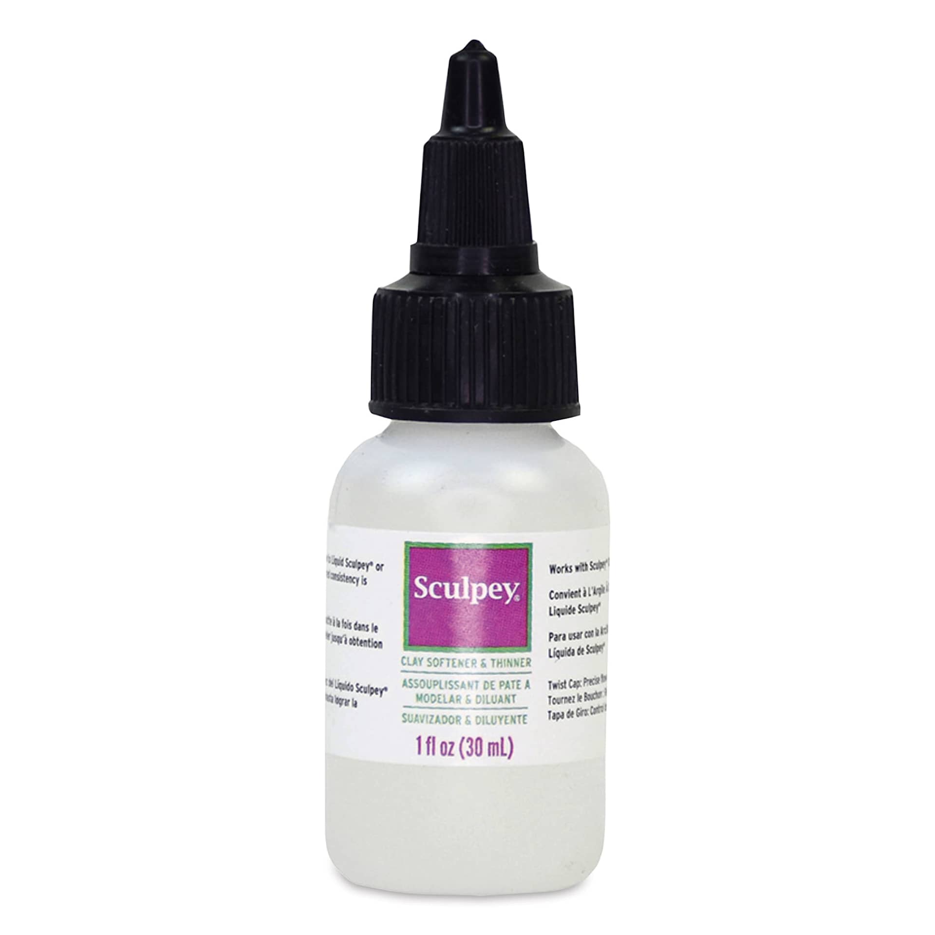 Sculpey Clay Softener and Thinner - 1 oz