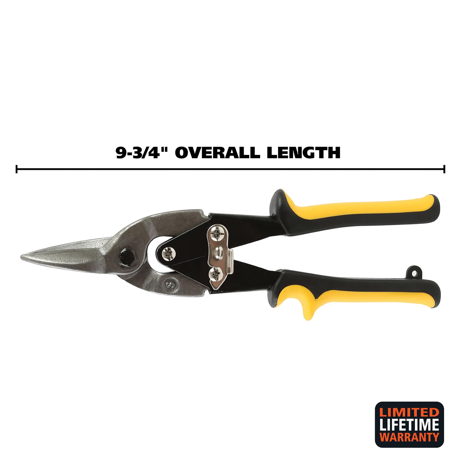 GreatNeck Aviation Snips - dimensions